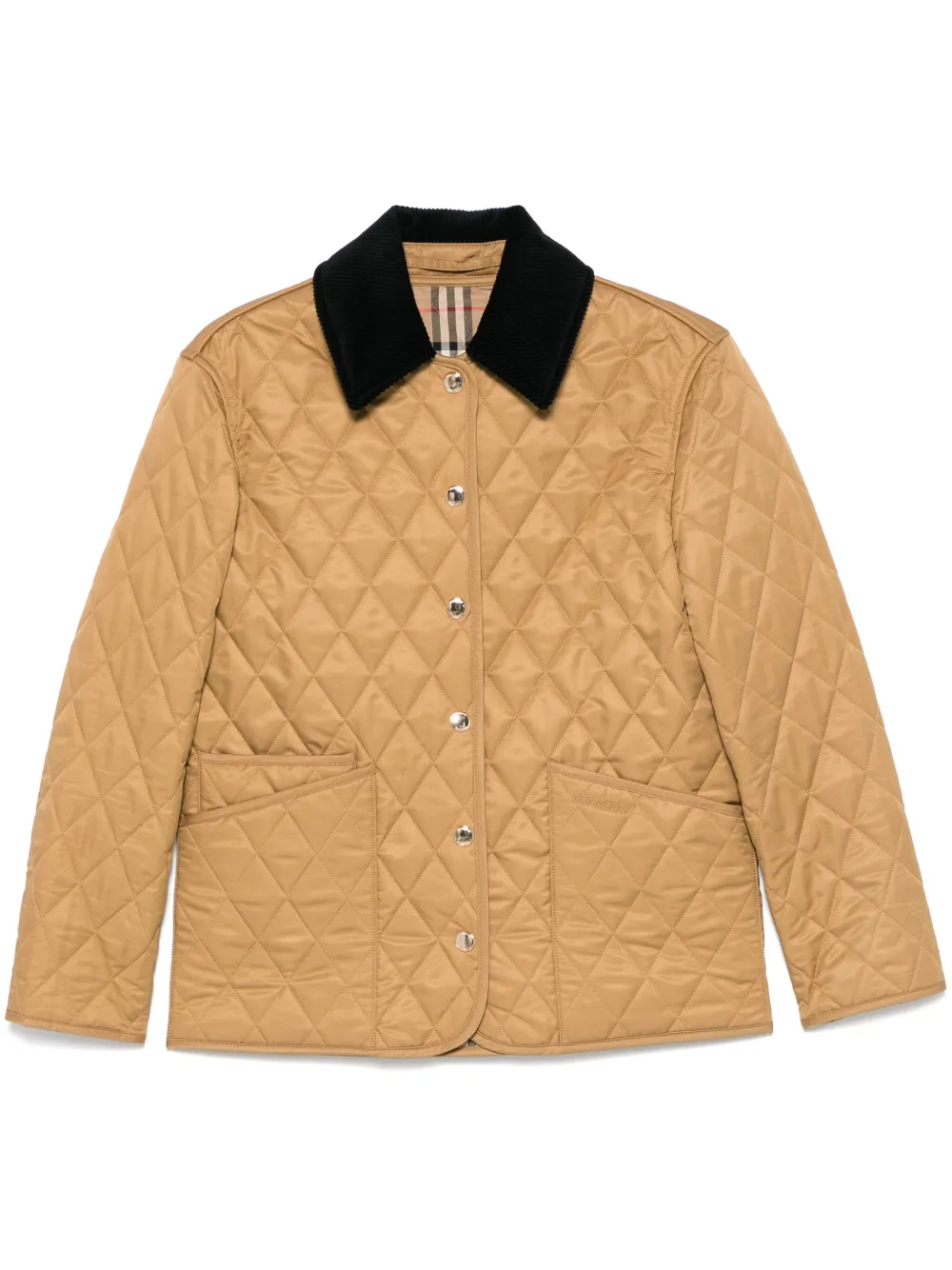 Burberry Gewatteerd jack Bruin