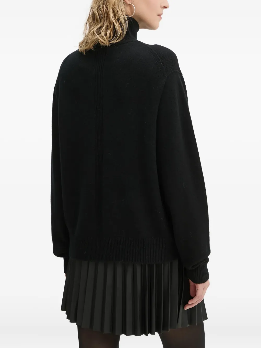 A.l.c . Archie Turtleneck Cashmere Sweater In Black