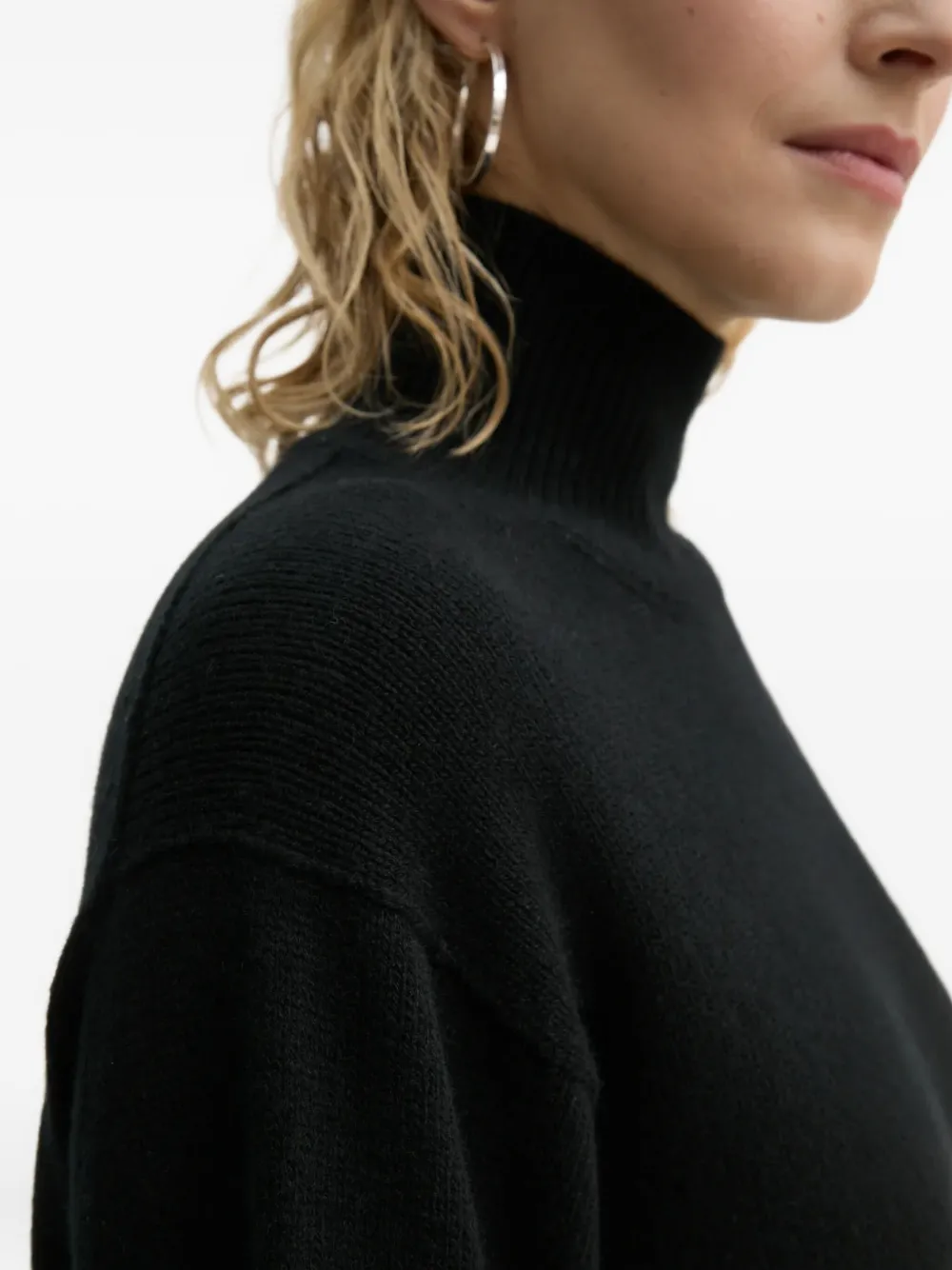 A.l.c . Archie Turtleneck Cashmere Sweater In Black