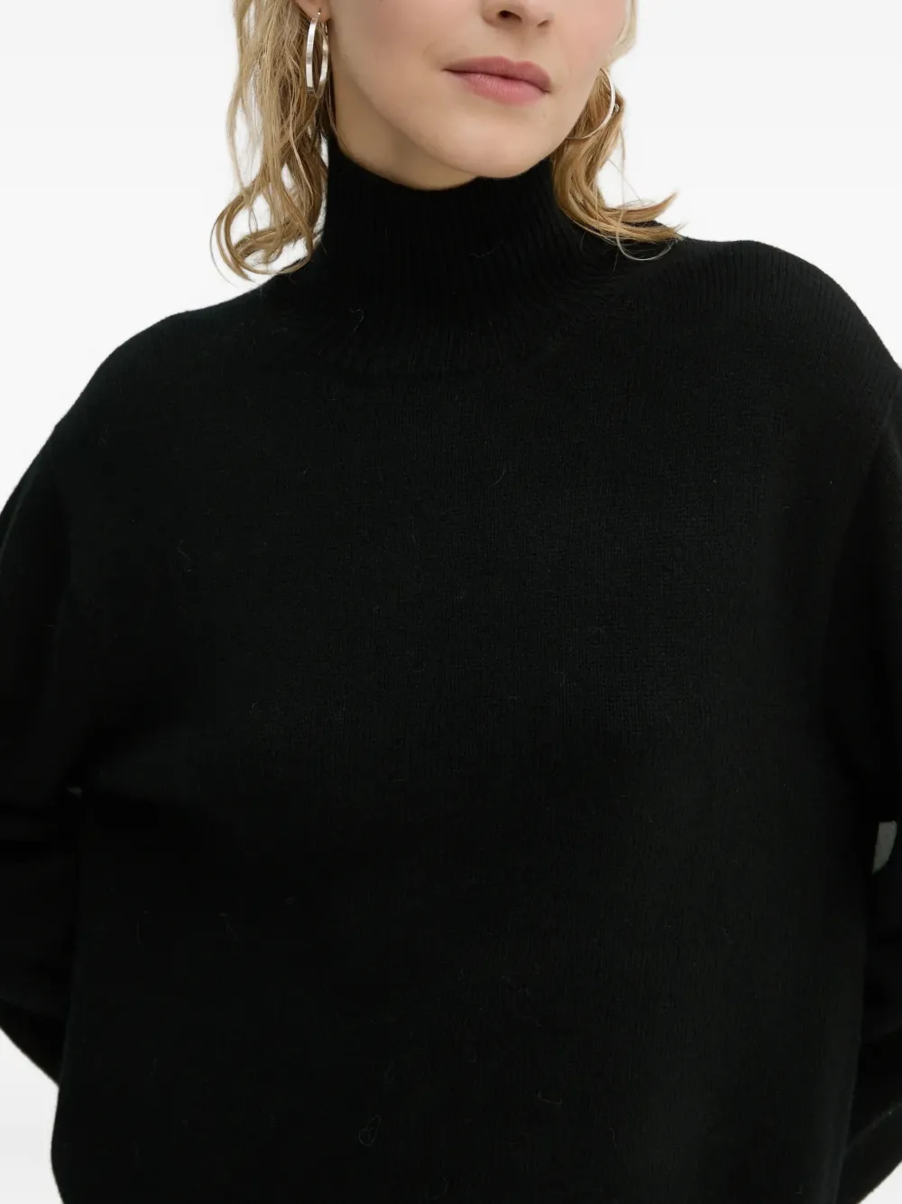A.l.c . Archie Turtleneck Cashmere Sweater In Black