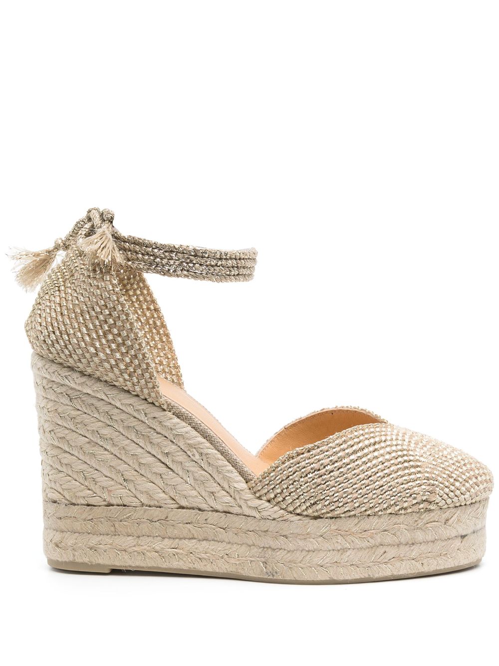 Castañer 110mm Carina espadrilles Gold