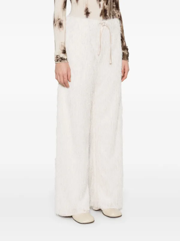 パンツ DARKPARK Women Straight Pants 8DWP004FTV14028WHT White DARKPARK Aria Trousers | White | FARFETCH ID