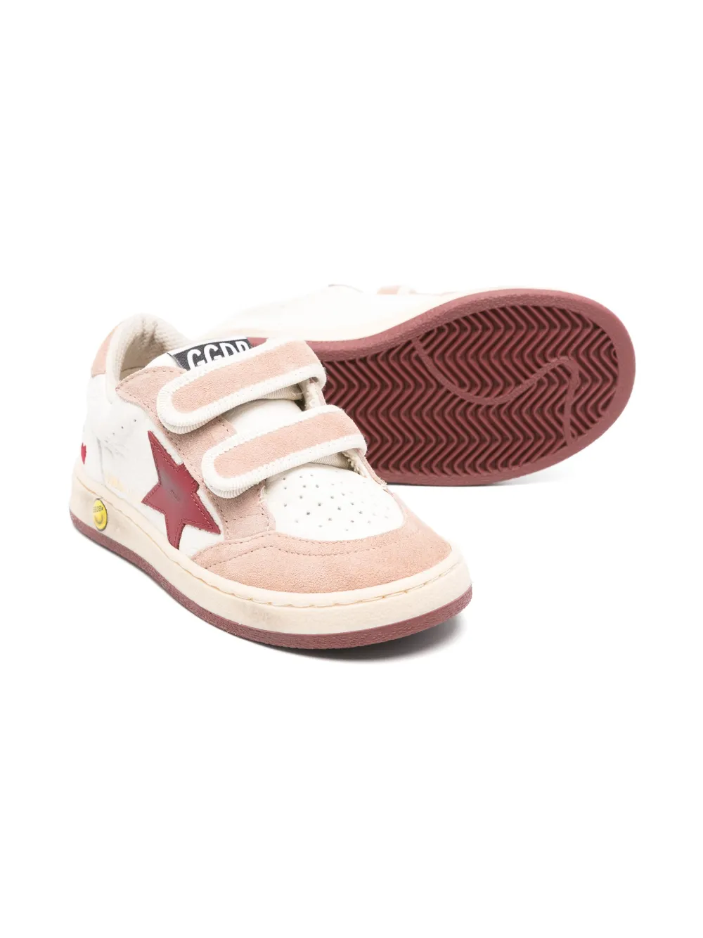 Golden Goose Kids Ball Star sneakers - Wit