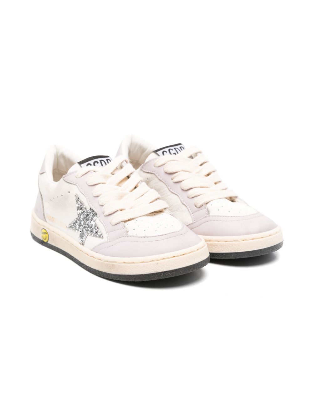 Golden Goose Kids Ball Star sneakers Beige