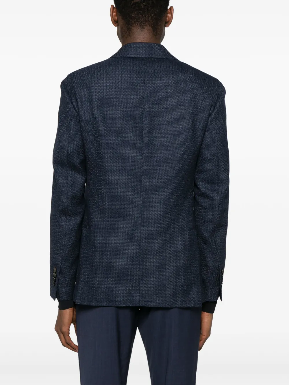 Lardini Blazer met enkele rij knopen Blauw