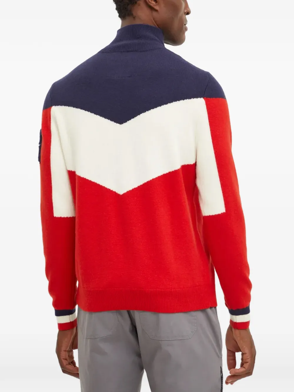 Helly Hansen zip-up colour-block sweater | Jumpers | Image 2