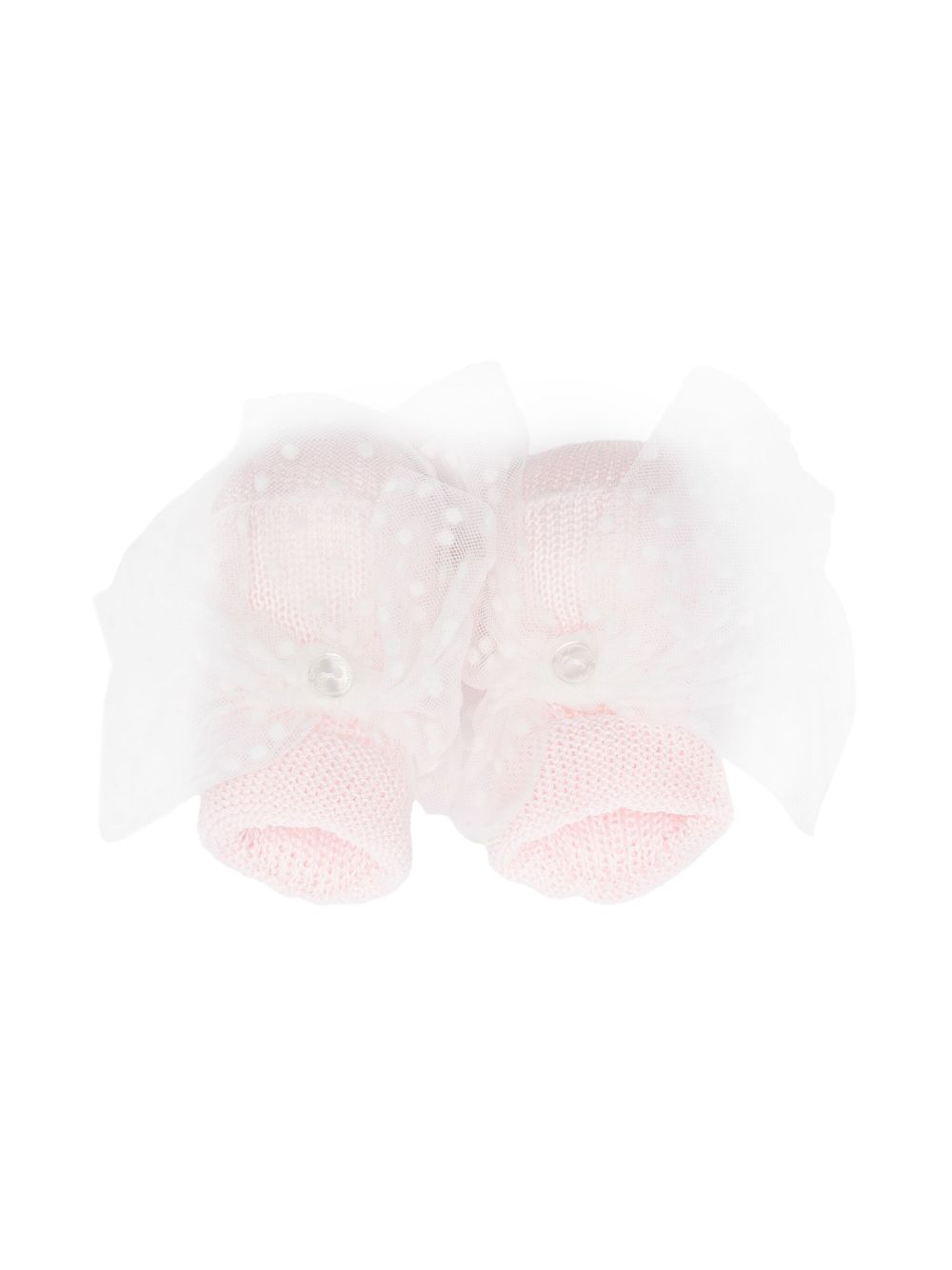 Monnalisa Babyschoentjes met strik-detail Roze