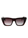 Cutler & Gross The Great Frog cat-eye sunglasses - Brown