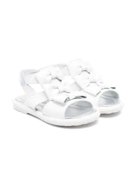 Monnalisa leather sandals