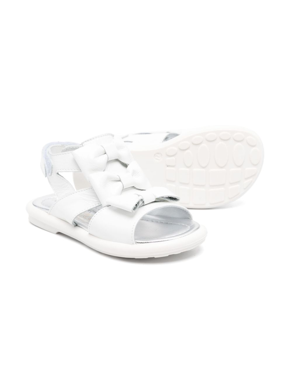 Monnalisa Leren sandalen - Wit