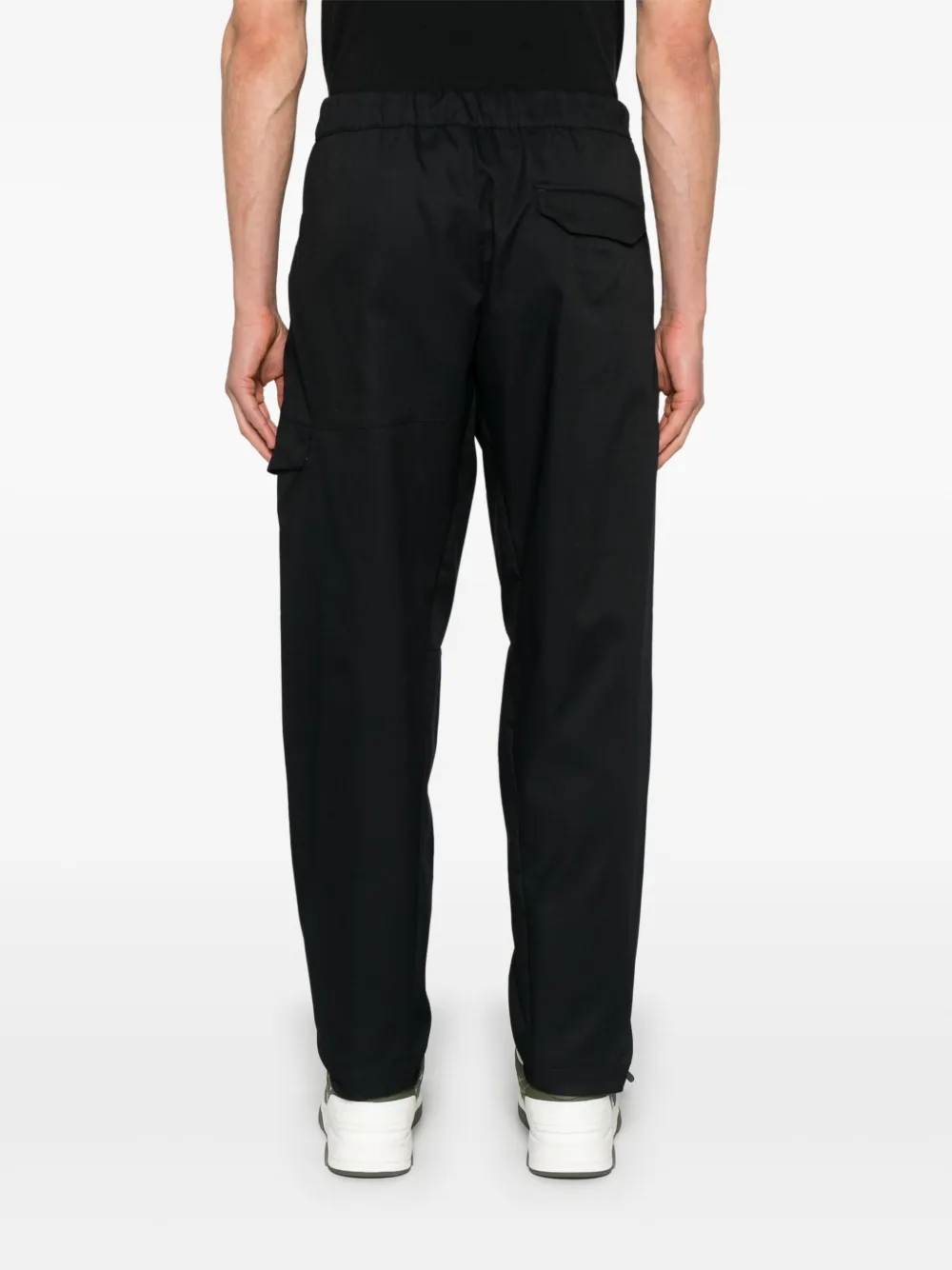 C.P. Company Broek met toelopende pijpen Zwart