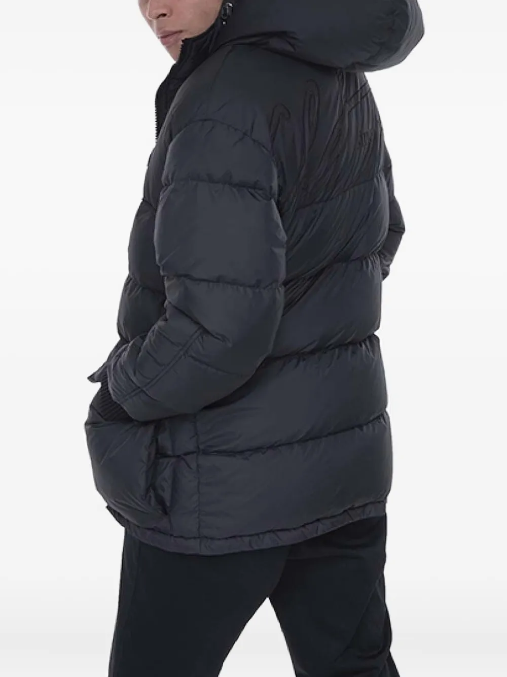 Iceberg Jack met capuchon Zwart