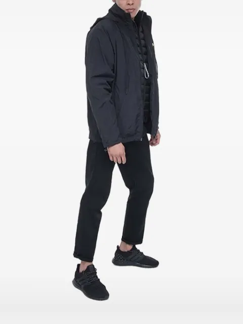 Iceberg quilted logo-plaque jacket