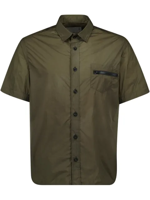 sacai camisa manga corta