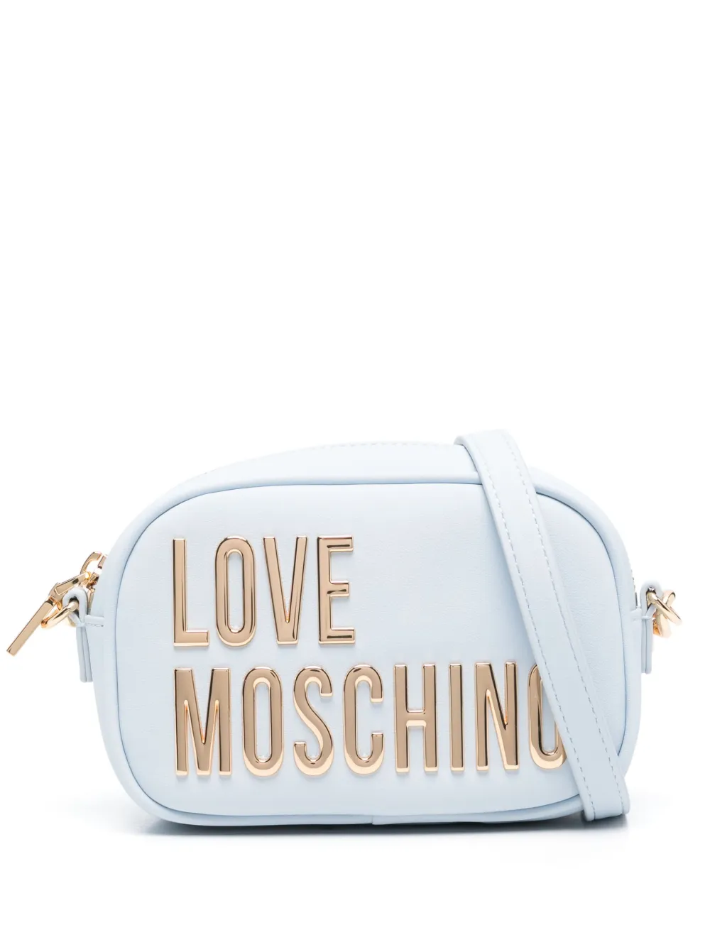 Love Moschino Crossbodytas met logo Blauw