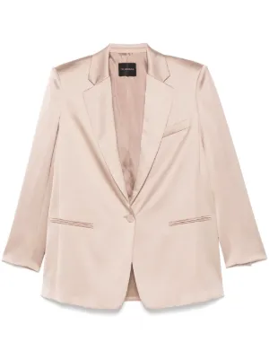 ジャケット THE ANDAMANE Double-breasted sand-coloured jacket Designer women jackets - The Andamane