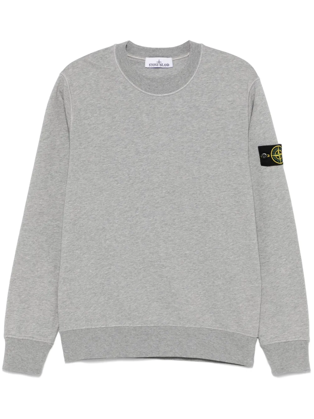 jersey-texture sweatshirt