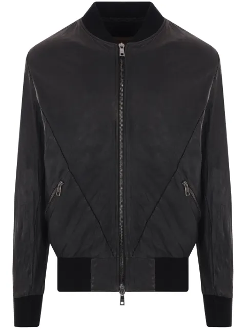 Giorgio Brato zip-up leather jacket