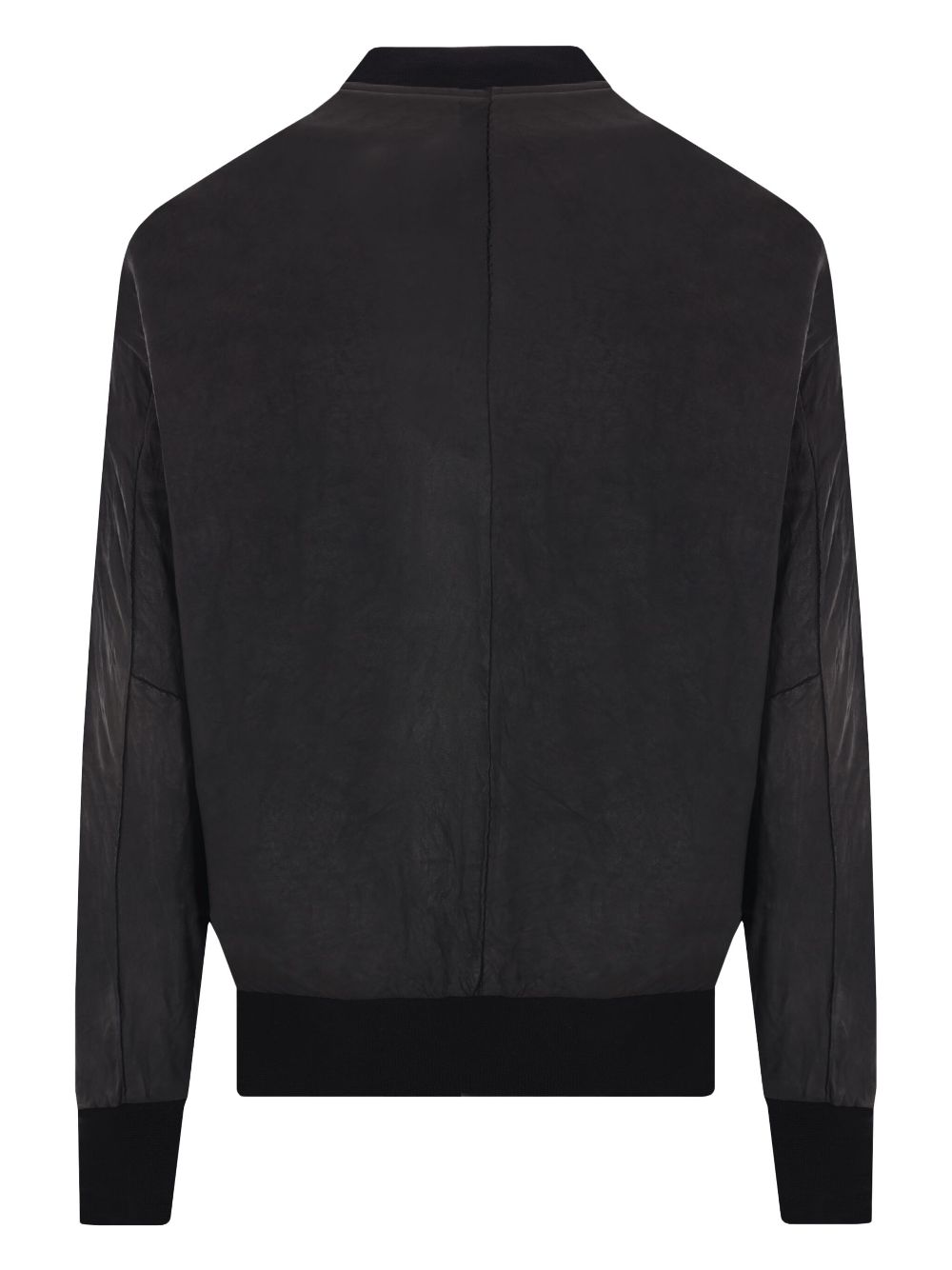 Giorgio Brato zip-up leather jacket - Black