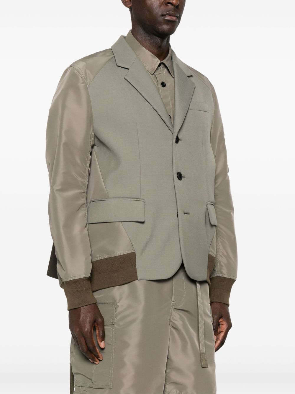 SACAI PANELLED BLAZER