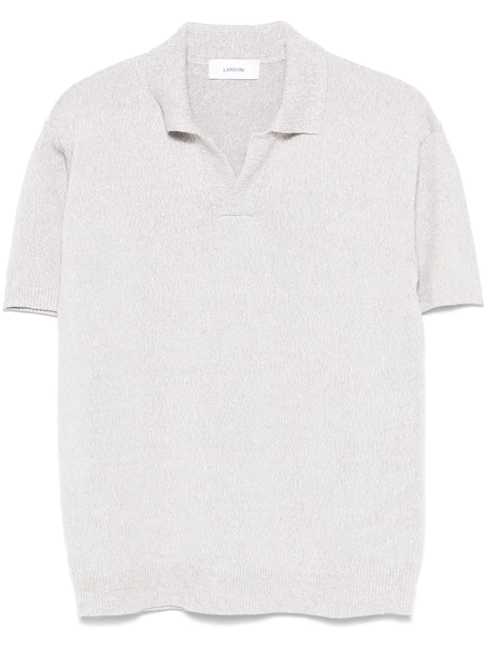 Lardini playera tipo polo tejida | neutro | Image 1
