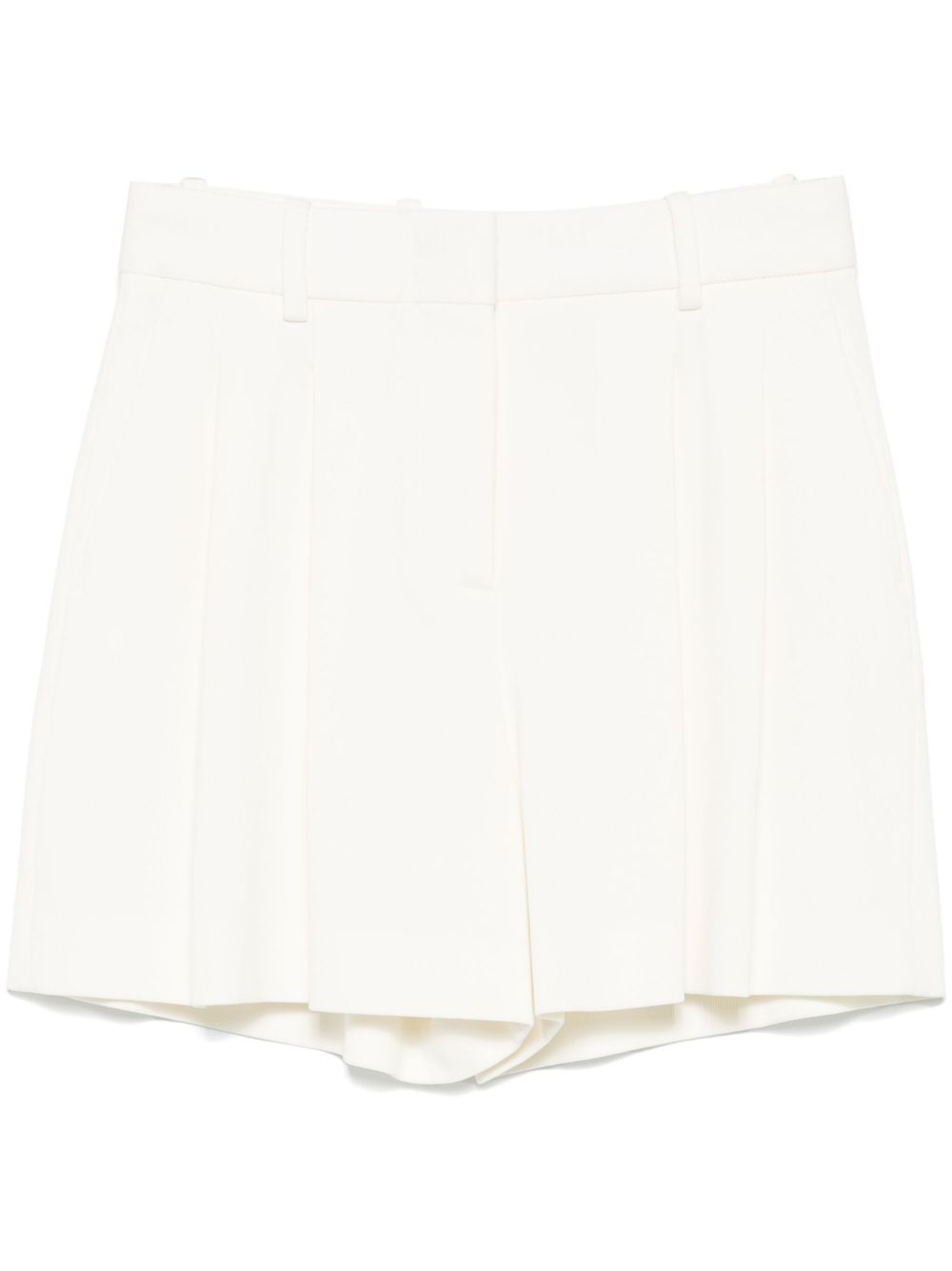 Ermanno Scervino Geplooide shorts Wit