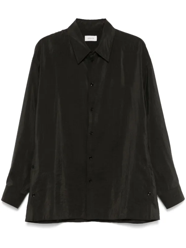 LEMAIRE Twisted Shirt | Brown | FARFETCH