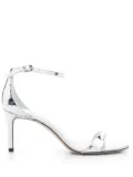 Stuart Weitzman 75mm Nudist II sandals - Silver