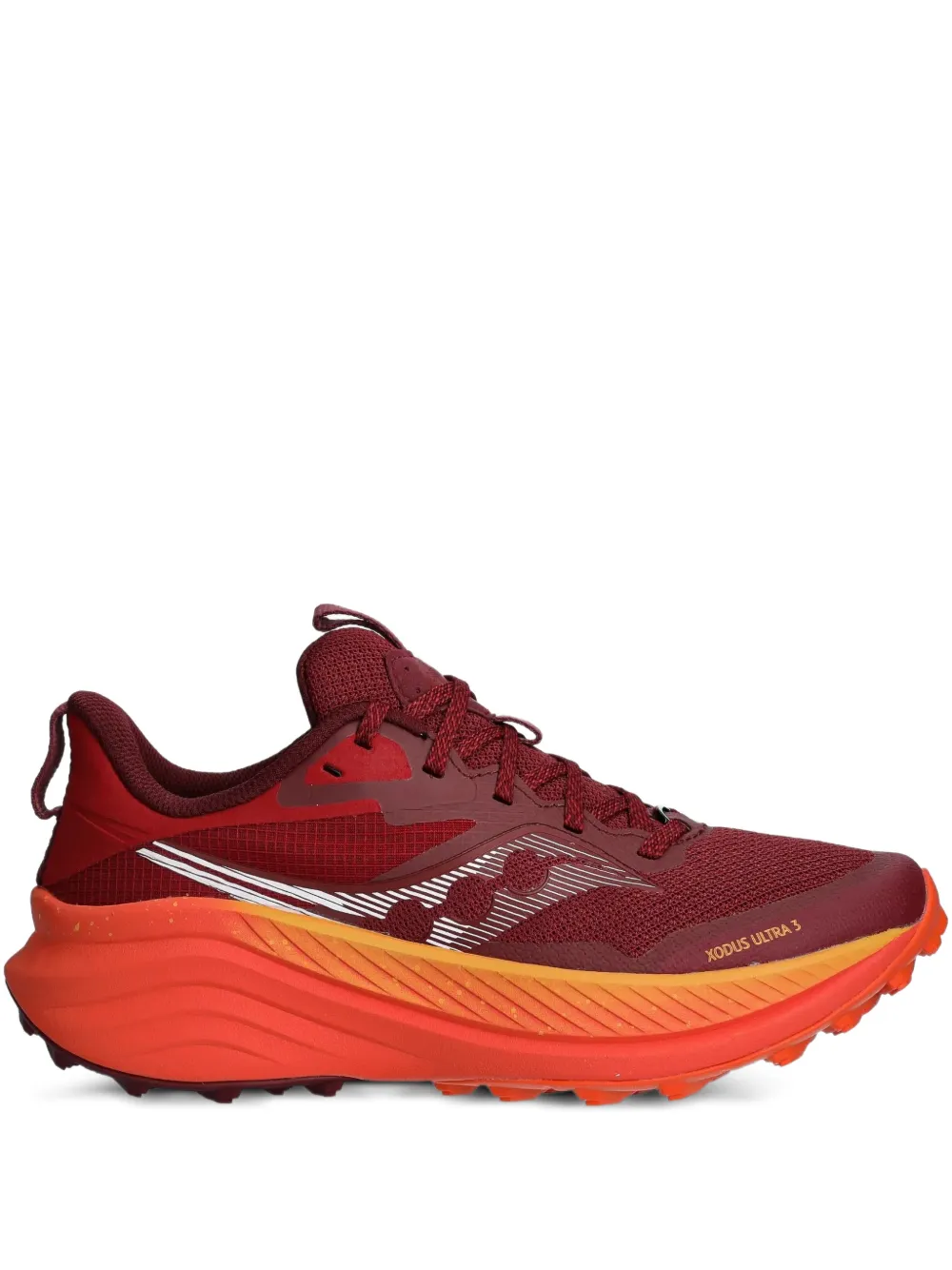 Saucony Xodus Ultra 3 trail running sneakers - Rosso