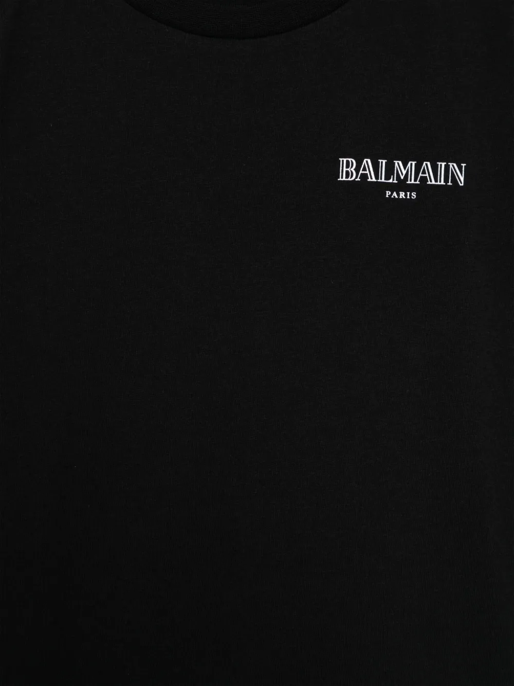 BALMAIN LOGO-PRINT VEST