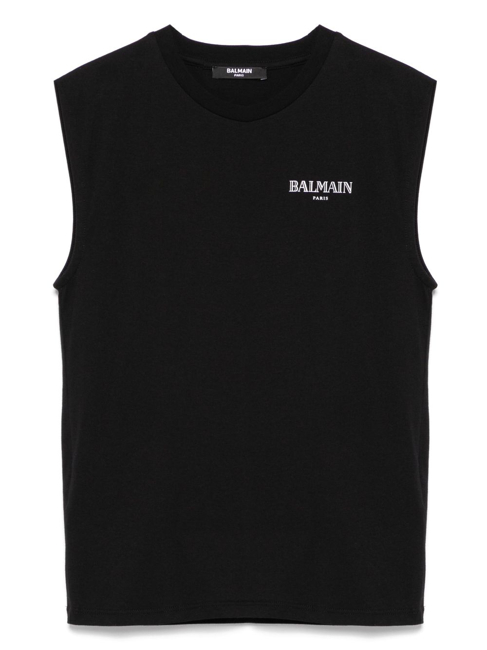 Balmain Kids logo-print vest - Black