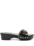 Ancient Greek Sandals 40mm Omonia platform sandals - Black