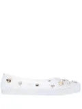 Ancient Greek Sandals Iro ballet flats - White