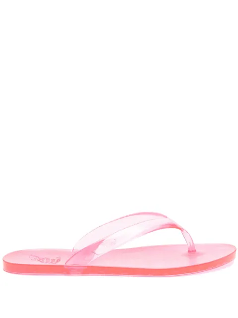 Ancient Greek Sandals translucent-design flip flops