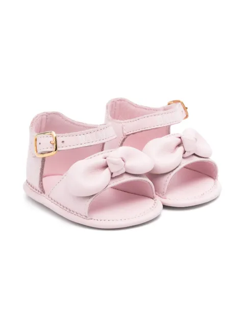Balmain Kids leather sandals