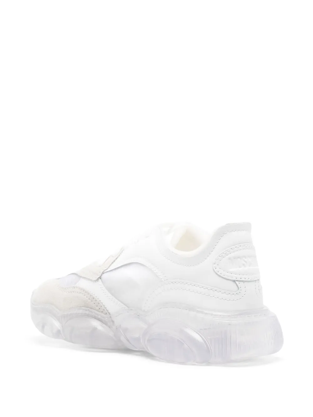 Moschino clear-sole sneakers White