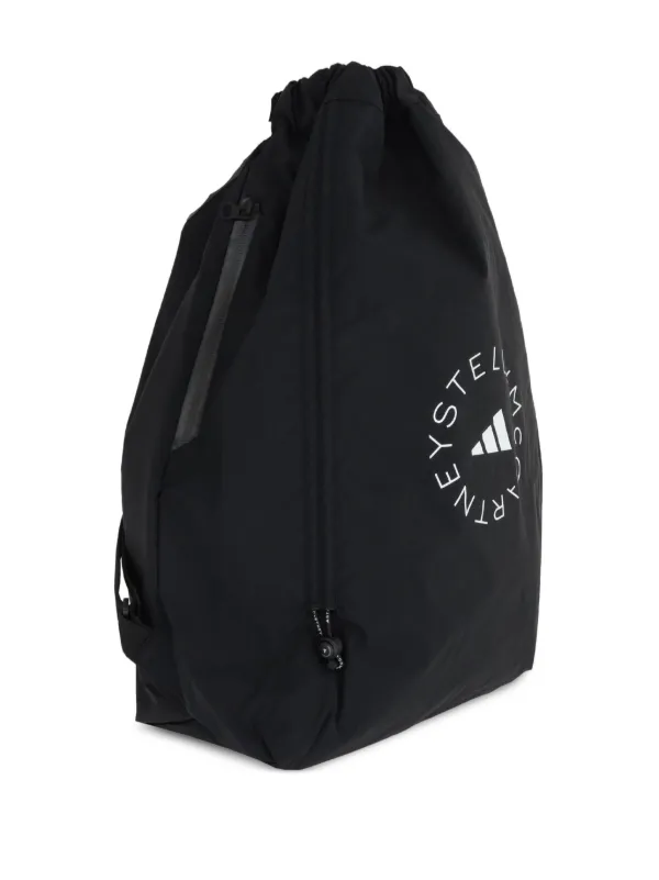 Adidas By Stella McCartney ロゴ バックパック | ブラック
