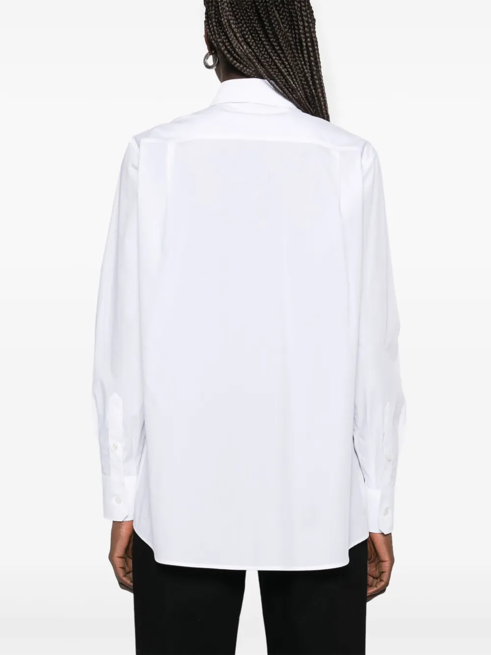 Dolce & Gabbana Popeline blouse Wit