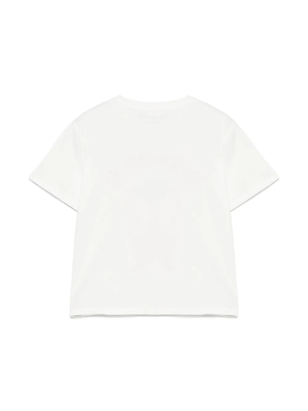 Stella McCartney Kids T-shirt met aardbeiprint - Wit