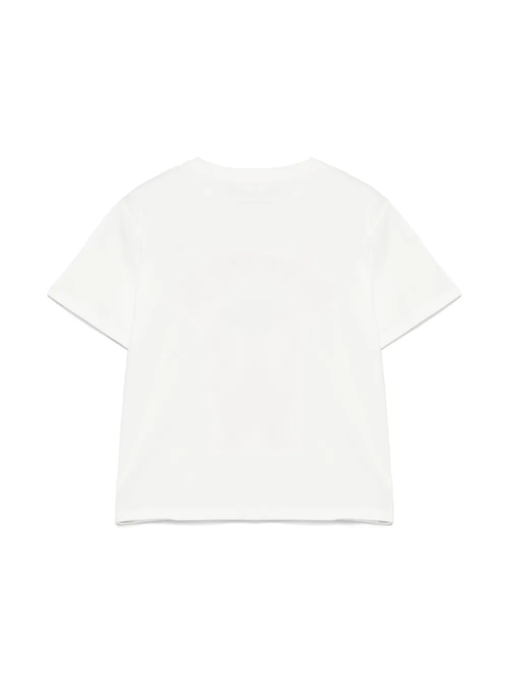 Stella McCartney Kids T-shirt met aardbeiprint - Wit