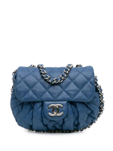 CHANEL Pre-Owned 2011 Mini CC Chain Around Lambskin Flap crossbody bag