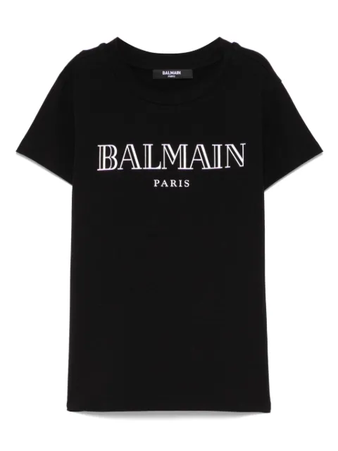 Balmain Kids logo-print T-shirt