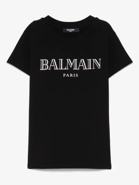 Balmain Kids t-shirt à logo imprimé