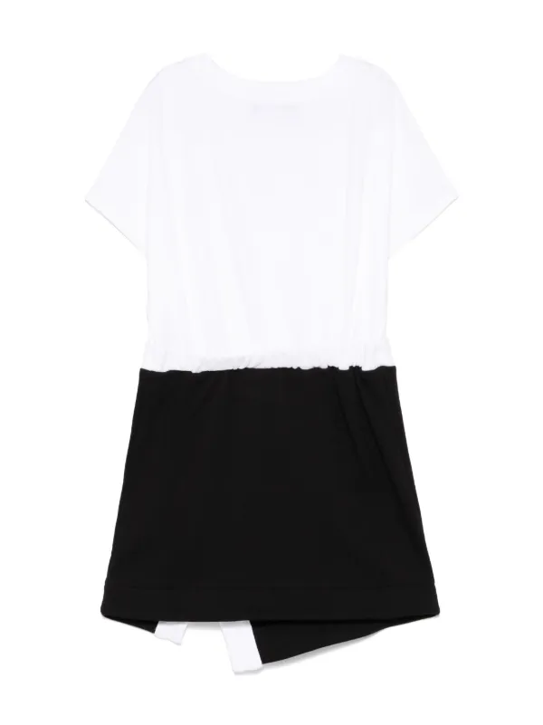 Balmain Kids skirt-panel Dress | White | FARFETCH