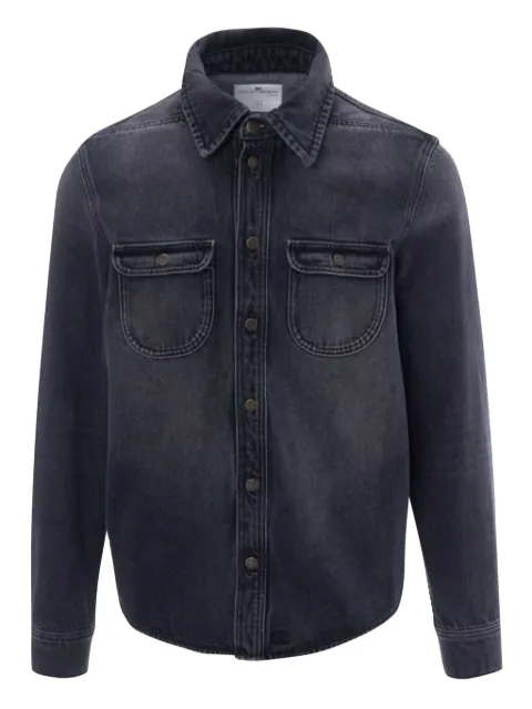 Courrèges denim flap-pocket shirt
