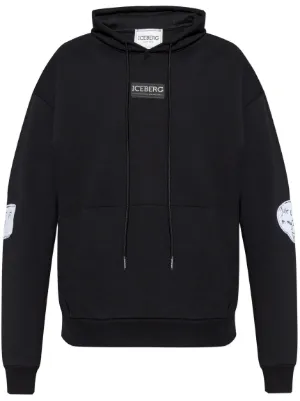 パーカー・フーディ ICE B ICEBERG Men Hoodies E60A 63349000 Black Iceberg Hoodies for Men - Shop Now on FARFETCH
