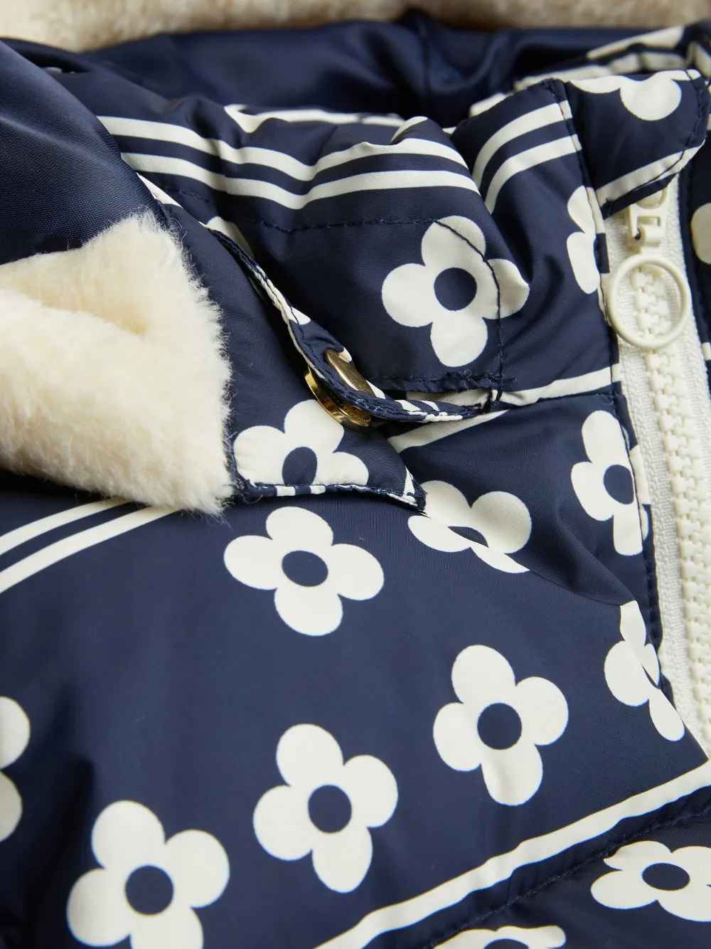 Mini Rodini Jack met bloemenprint Blauw