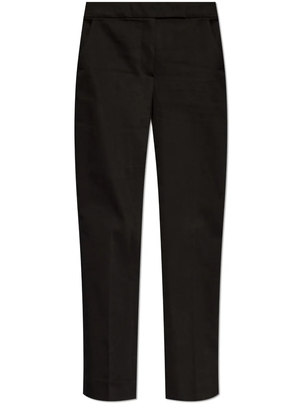 Max Mara cotton tapered trousers | Black | Image 1