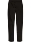 Max Mara cotton tapered trousers - Black
