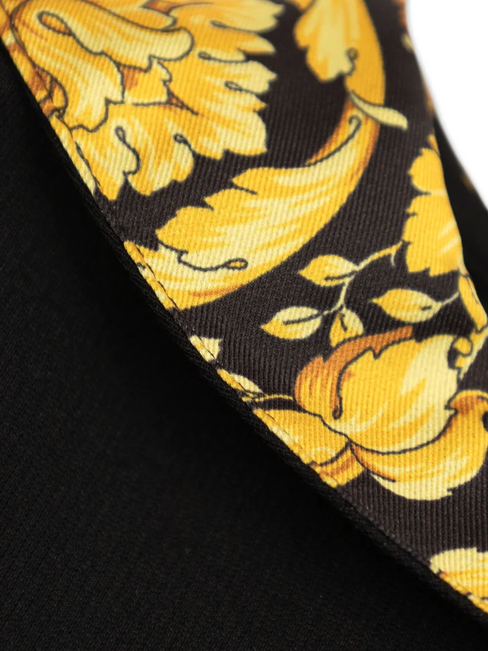 Versace Kids Shirt met barokprint Zwart